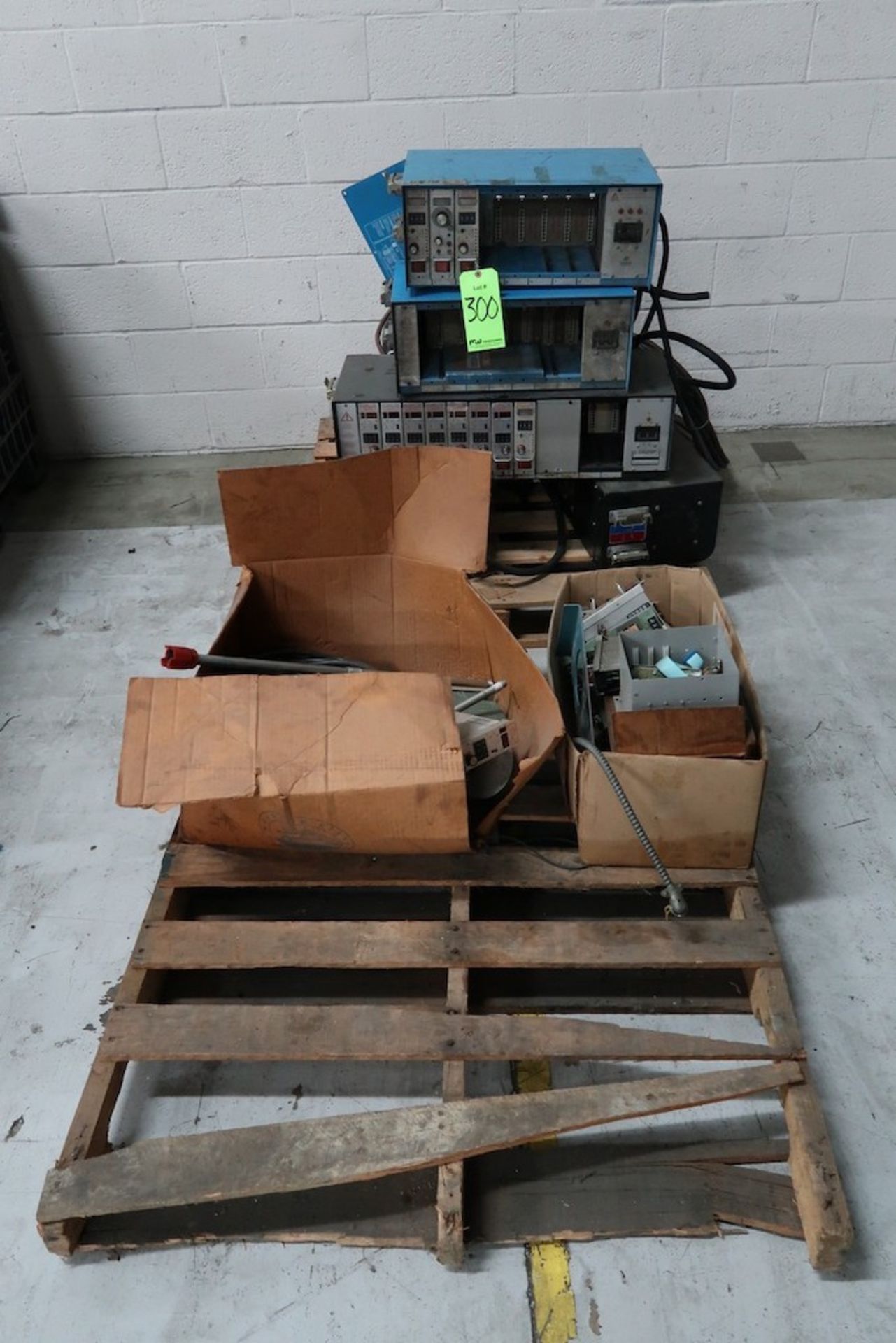 (2) Pallets of Temperature Controllers & Parts