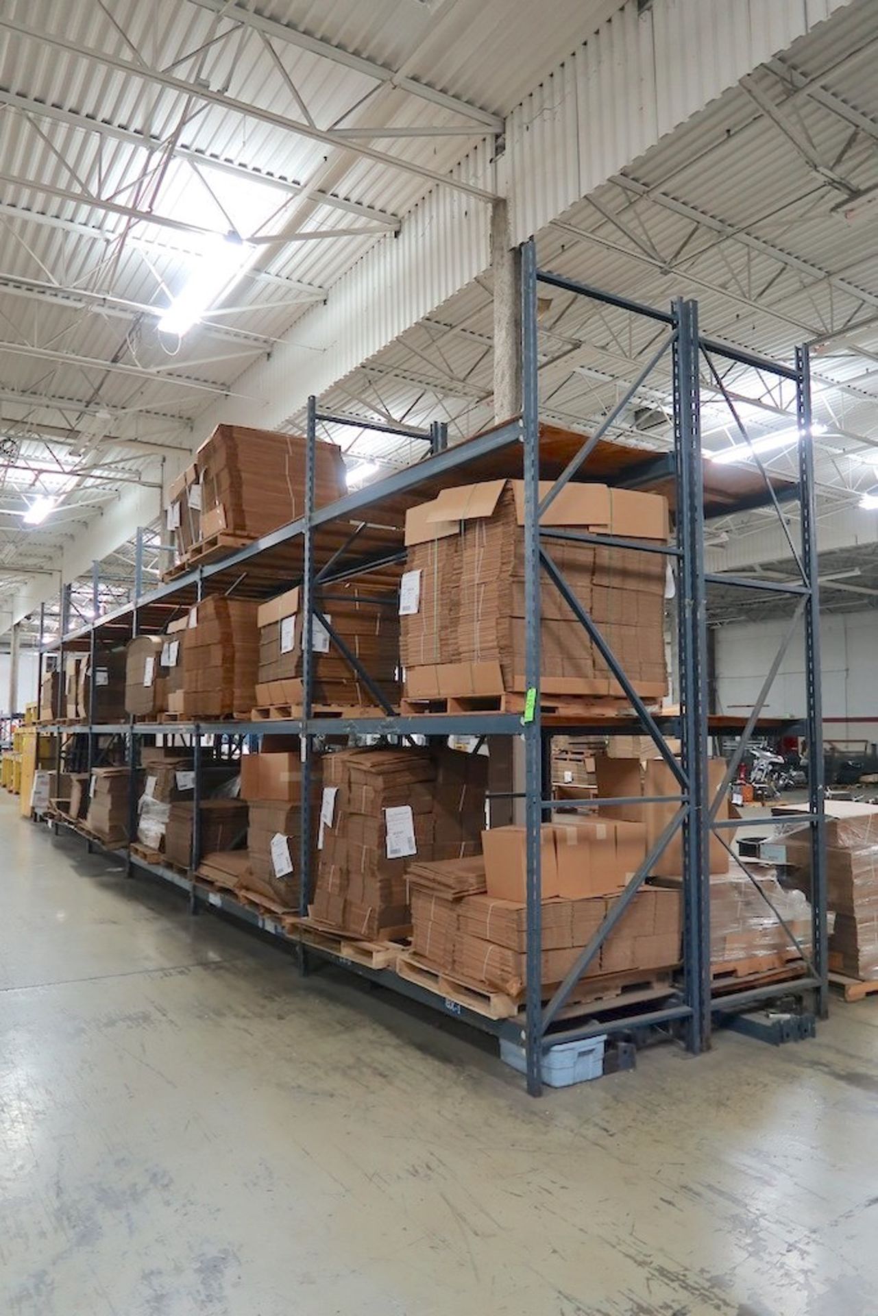 12-Sections of Pallet Racking