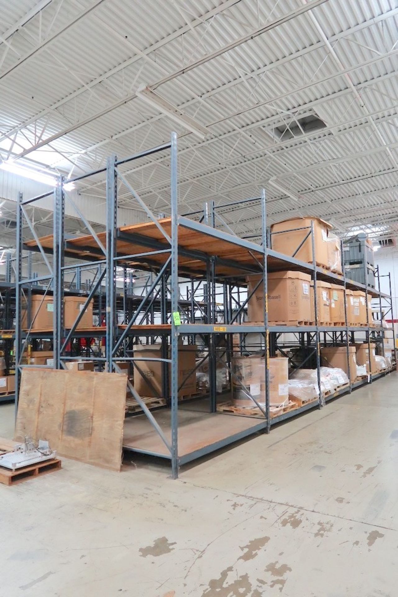 18-Sections of Pallet Racking