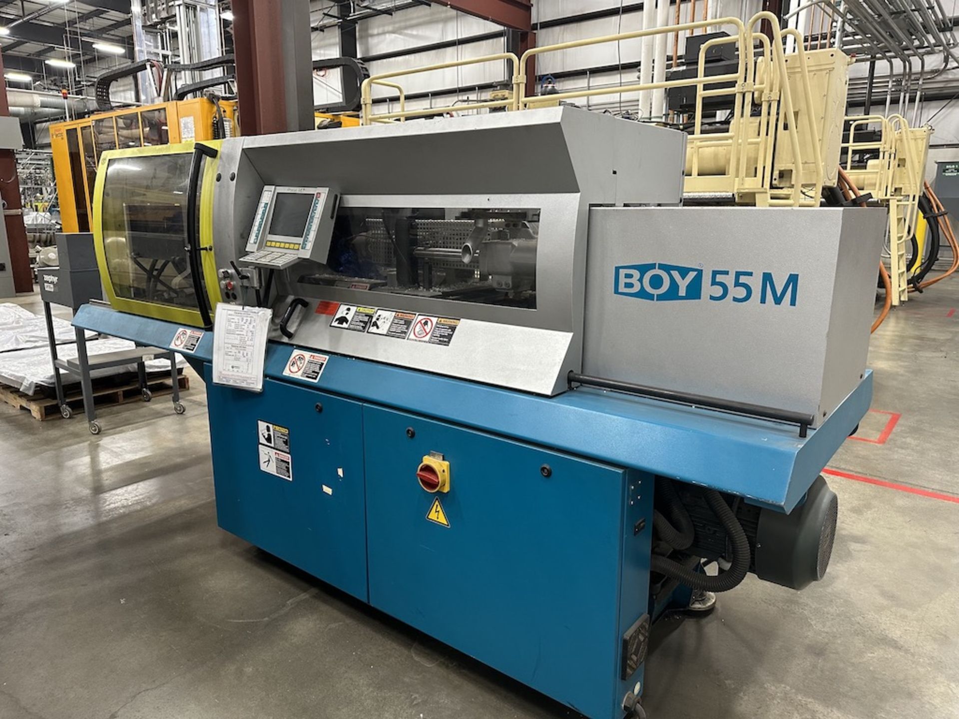 BOY 55M, 55 Ton Injection Molding Press, New in 2008