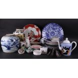 A large lot of various porcelain and earthenware.