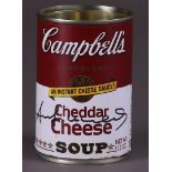 Andy Warhol (Pittsburgh, , 1928 - 1987New York ),(after), Campbell's Cheese Soup can, signed