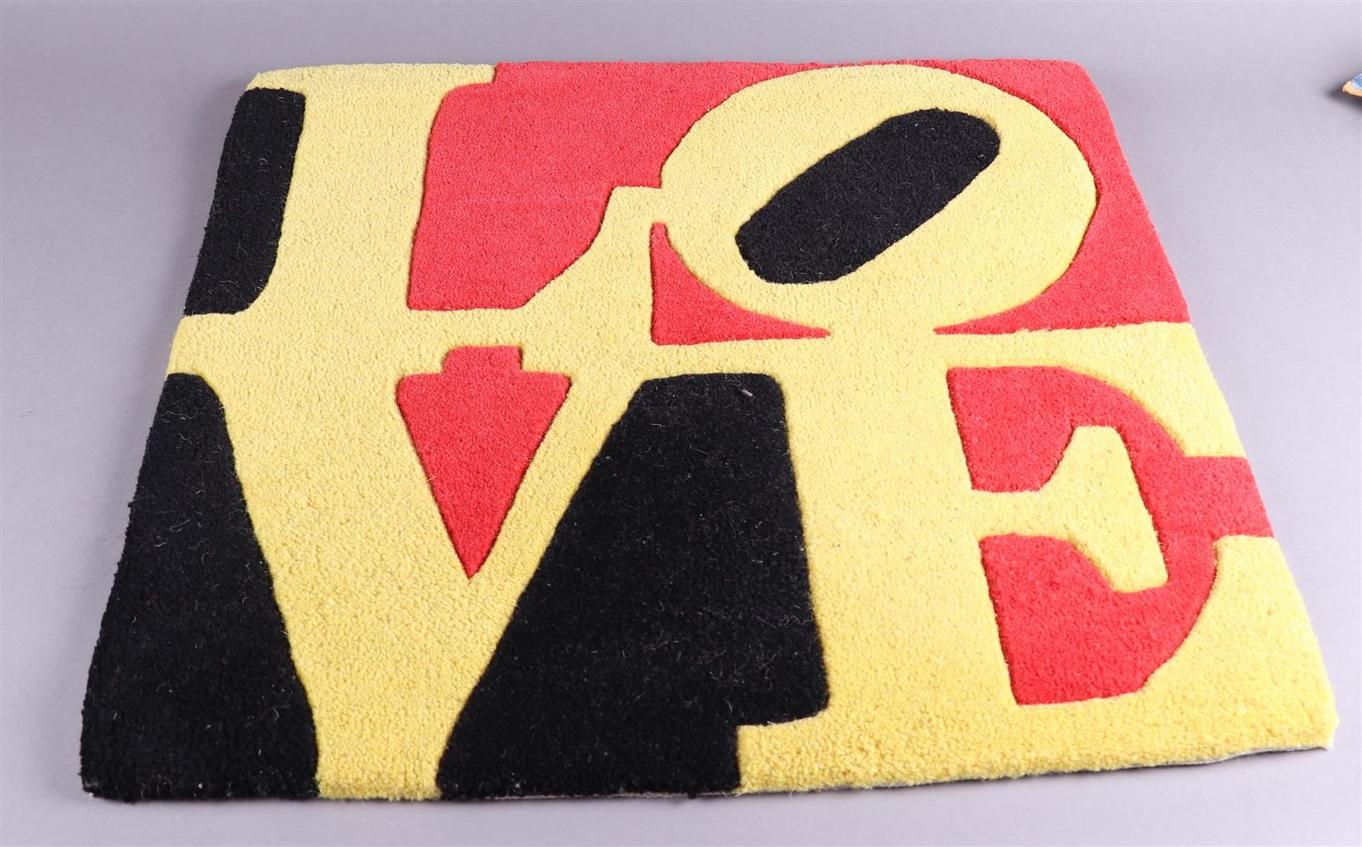 Robert Indiana (New Casttle, Ind. 1928 - 2018 Vinalhaven, Maine, USA) (after), Love, Carpet