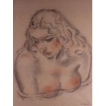 Leendert "Leo" Gestel (Woerden 1881 - 1941 Hilversum), Sitting demi-nude