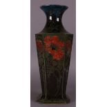 A Rozenburg vase, marked on the bottom. Various damages.