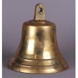 A bronze ship's bell. 20th century.