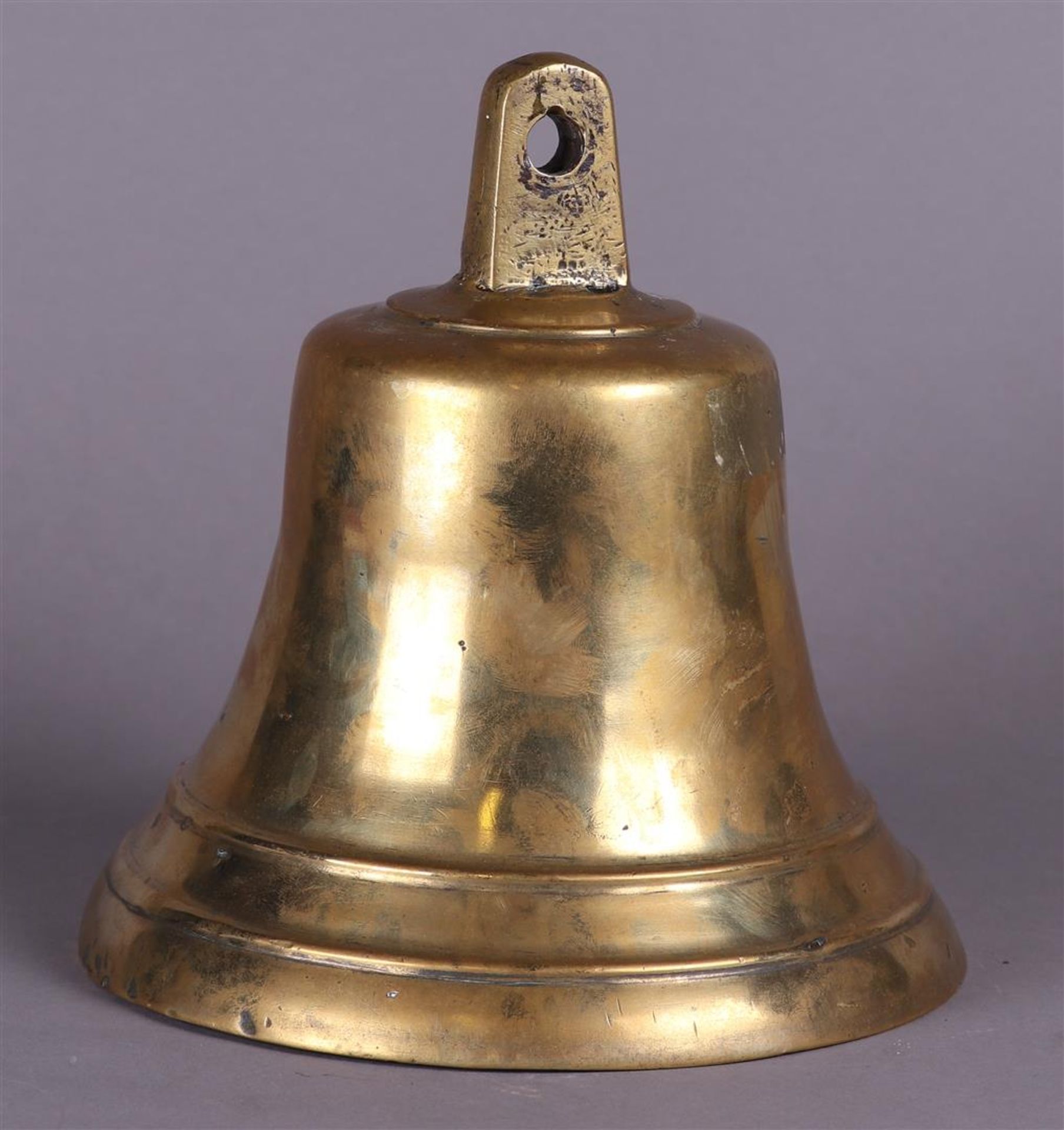 A bronze ship's bell. 20th century.