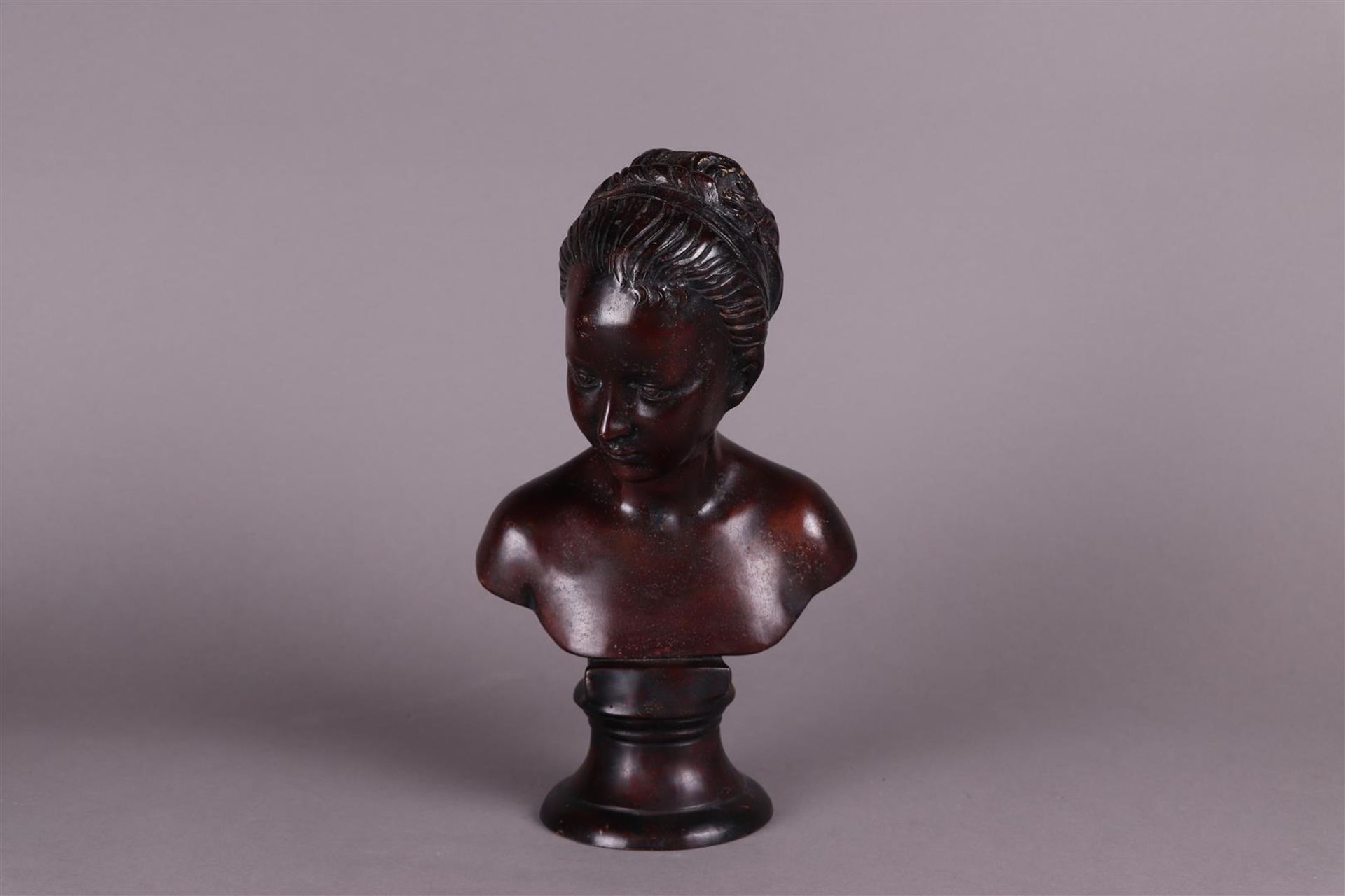 Portrait bust of Louise Brongniart (1772 - 1845), after a model of Jean-Antoine Houdon(1741 - 1828)