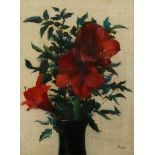 Albert "Ab" Hemelman (Neede 1883 - 1951), Still life of flowers in a vase,