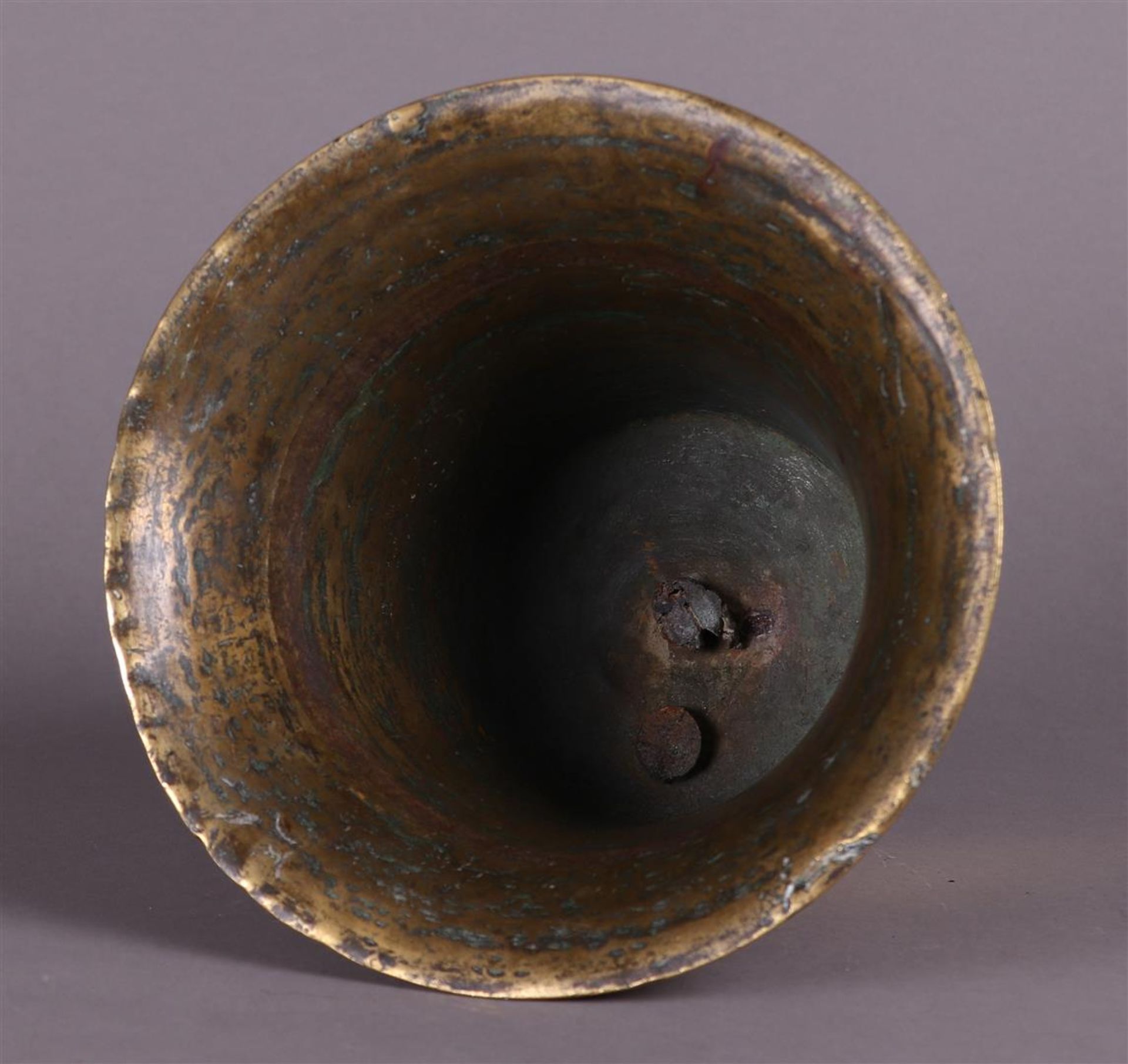 A bronze ship's bell. 20th century. - Image 2 of 2