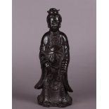 A bronze Guan-Yin. China, 19th century.