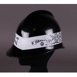 Keith Haring (Reading, 1958 - 1990 New York, ), (after) Untitled (City of Milano fireman's helmet)
