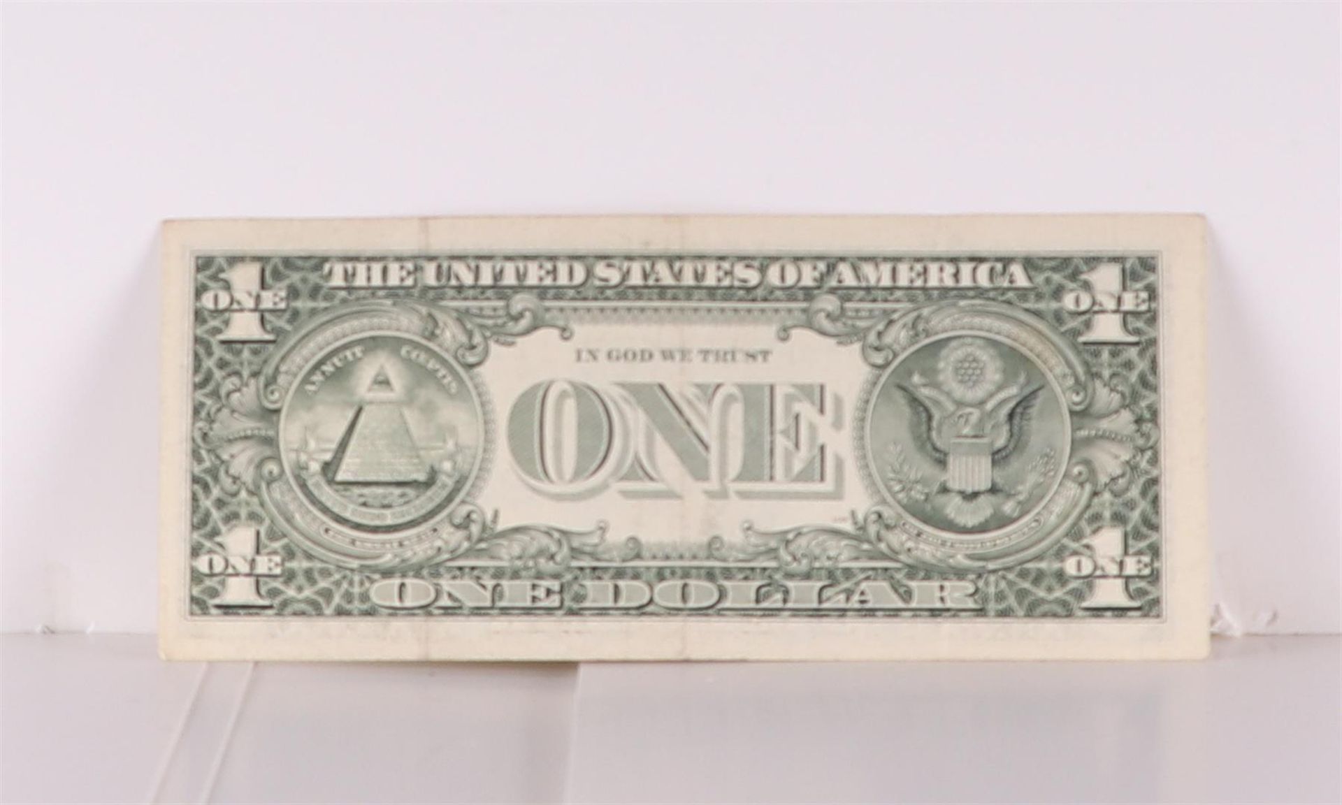 Banksy (b.: 1974), (after), Dollar Bill with Toxic Mary, stamped.  - Bild 2 aus 2