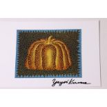 Yayoi Kusama, (Matsumoto, Nagano, Japan, 1929), (after), Pumkin, Print on photo paper,