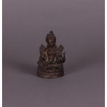 A bronze Tara, symbol of purity, Tibet, 19th century or earlier.