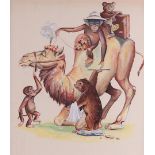 Marinus Harm "Rien"Poortvliet (Schiedam 1932 - Soest 1995), Camel ride