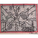 Keith Haring (Reading, Pennsylvania 1958 - 1990 New York, USA), (attributed to), Pulling,