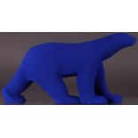 Yves Klein - François Pompon, L'OURS POMPON - EDITION YVES KLEIN, (after), resins YKBpigment,