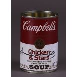 Andy Warhol (Pittsburgh, , 1928 - 1987New York ),(after), Campbell's Chicken Soup can, signature