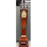 A grandfather clock with moon indication. 20th century.