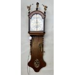 A Dutch "Frisian" hanging clock with ship mechanism. Late 20th century.