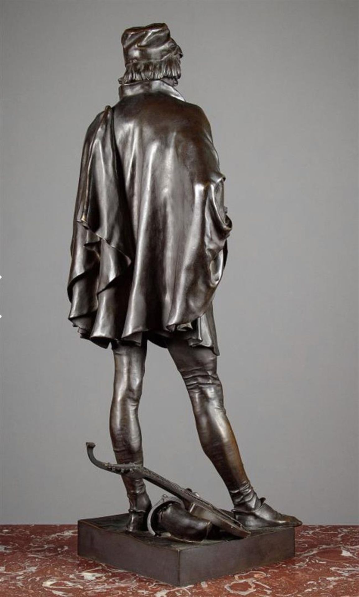 Jean François Marie Etcheto (1853 - 1889), A 19th century French bronze sculpture  - Image 11 of 11