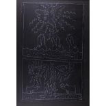 Keith Haring (Reading Pennsylvania 1958 - 1990 New York), (after), Subway Drawing, Untitled,