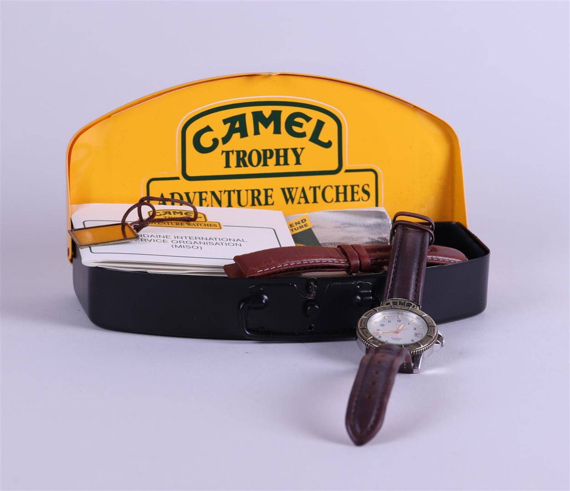 A Camel Trophy women's watch in original box.