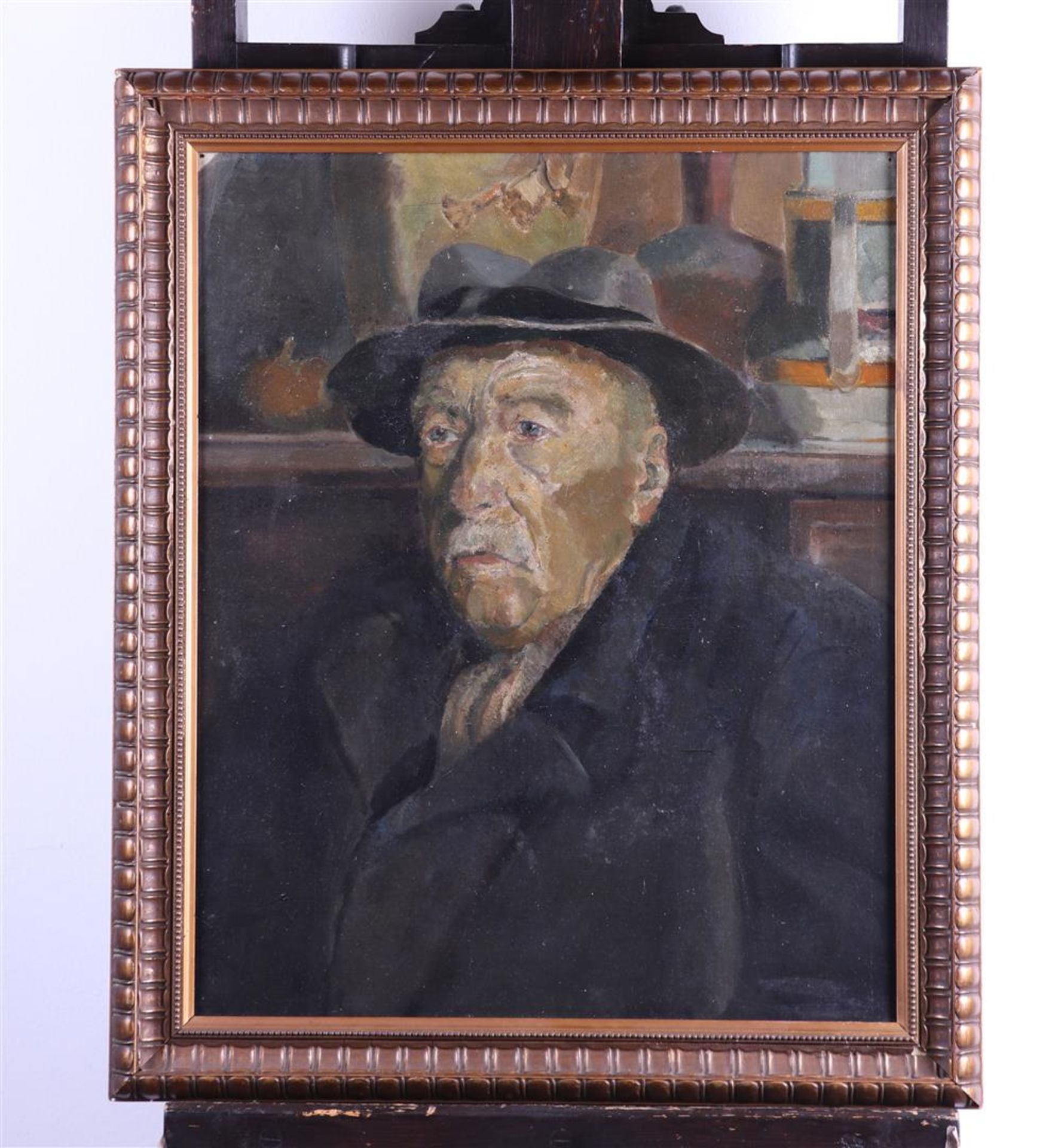 Henri Frédéric Boot (Maastricht 1877 - 1963 Haarlem), Portrait of a Haarlemmer in the studio,  - Bild 2 aus 4