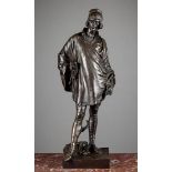Jean François Marie Etcheto (1853 - 1889), A 19th century French bronze sculpture