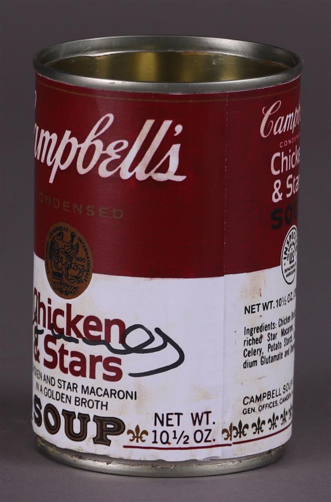 Andy Warhol (Pittsburgh, , 1928 - 1987New York ),(after), Campbell's Chicken Soup can - Image 5 of 7