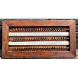 An antique billiard abacus.