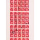 Andy Warhol (Pittsburgh, , 1928 - 1987 New York Presbyterian), (after), 50 U.S. Postage Stamps