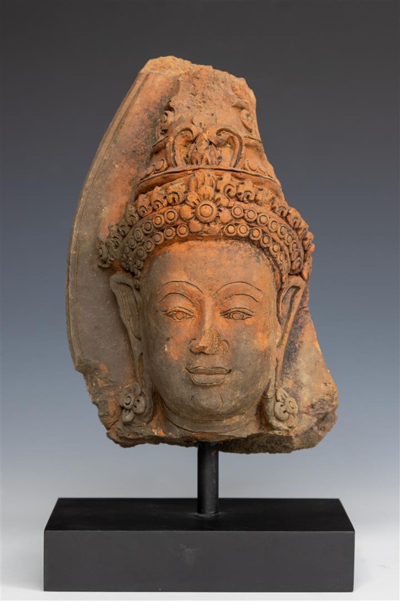 A terra cotta Shiva cup, India, 17th century.