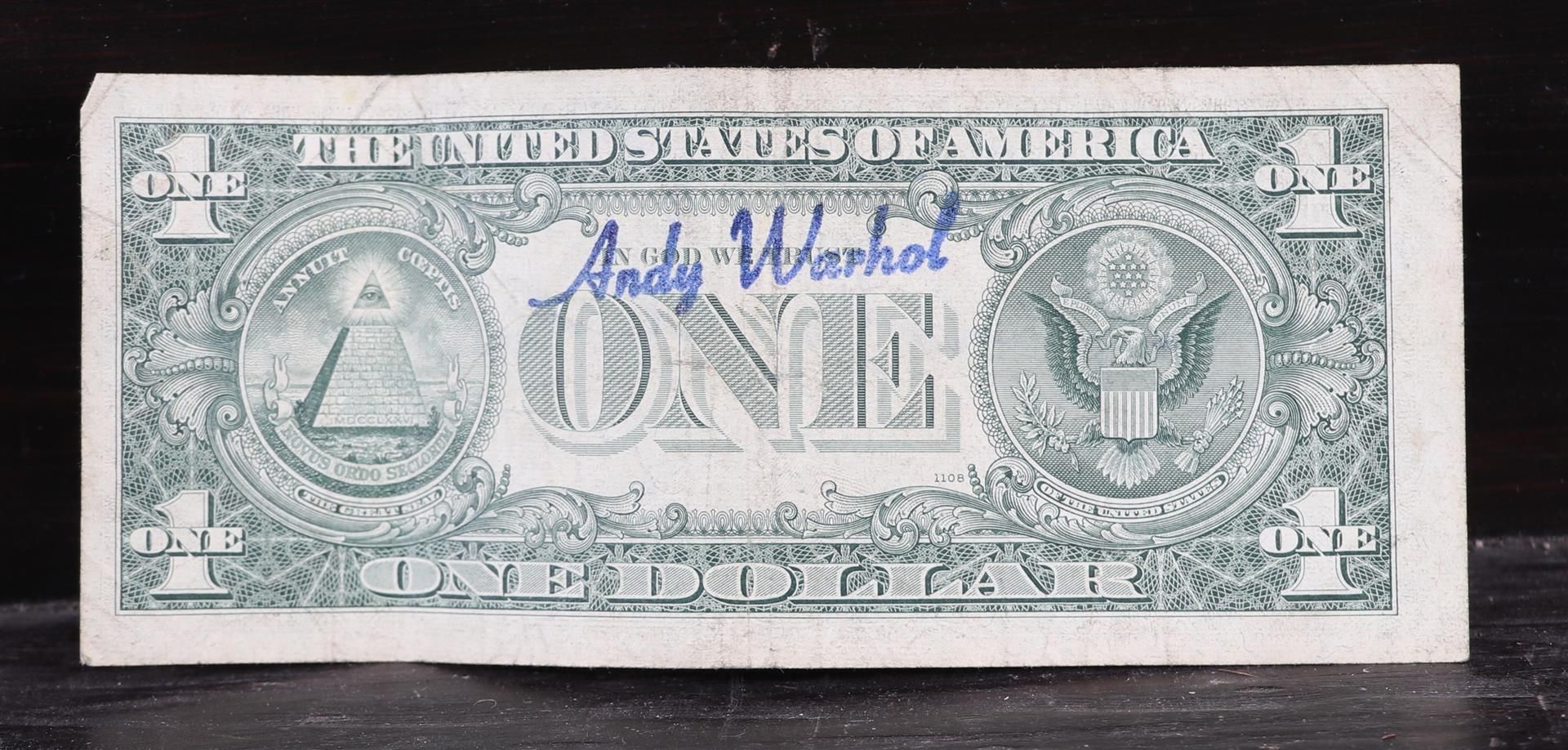 Andy Warhol (Pittsburgh, Pennsylvania, 1928 - 1987New York Presbyterian), (after), Dollar Bill - Image 2 of 2