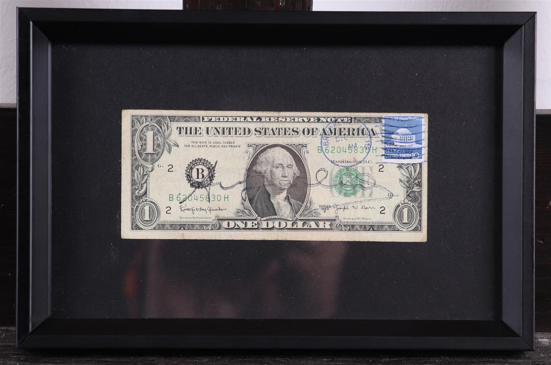 Andy Warhol (Pittsburg 1928 - 1987 New York), (after), One Dollar Bill, dating from 1963,  - Image 2 of 5