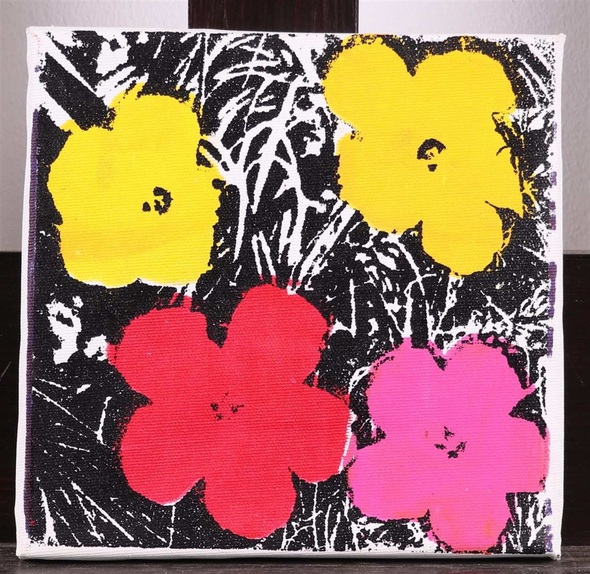 Andy Warhol (Pittsburg 1928 - 1987 New York), (after), Flowers, with signature and stamp (verso) - Image 2 of 5