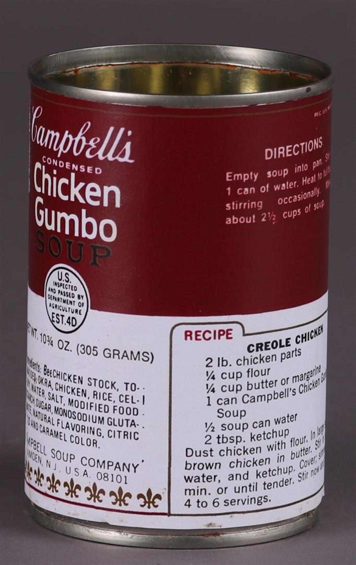 Andy Warhol (Pittsburgh, , 1928 - 1987New York Presbyterian),(after), Campbell's Chicken Soup can - Image 3 of 6