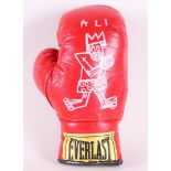Jean-Michel Basquiat (New York, 1960 - 1988) (after), Boxing glove marked "Ali",