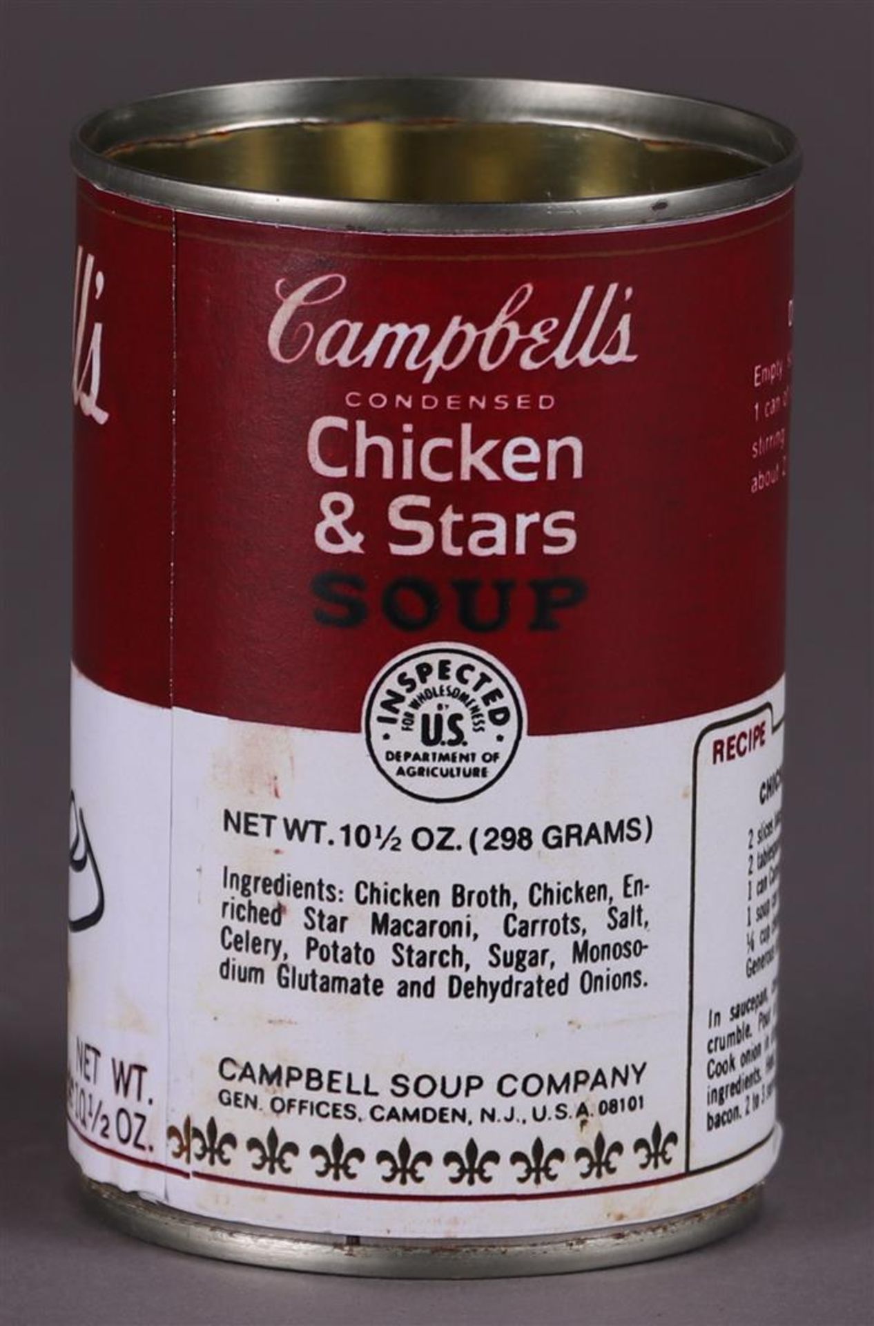 Andy Warhol (Pittsburgh, , 1928 - 1987New York ),(after), Campbell's Chicken Soup can - Image 4 of 7