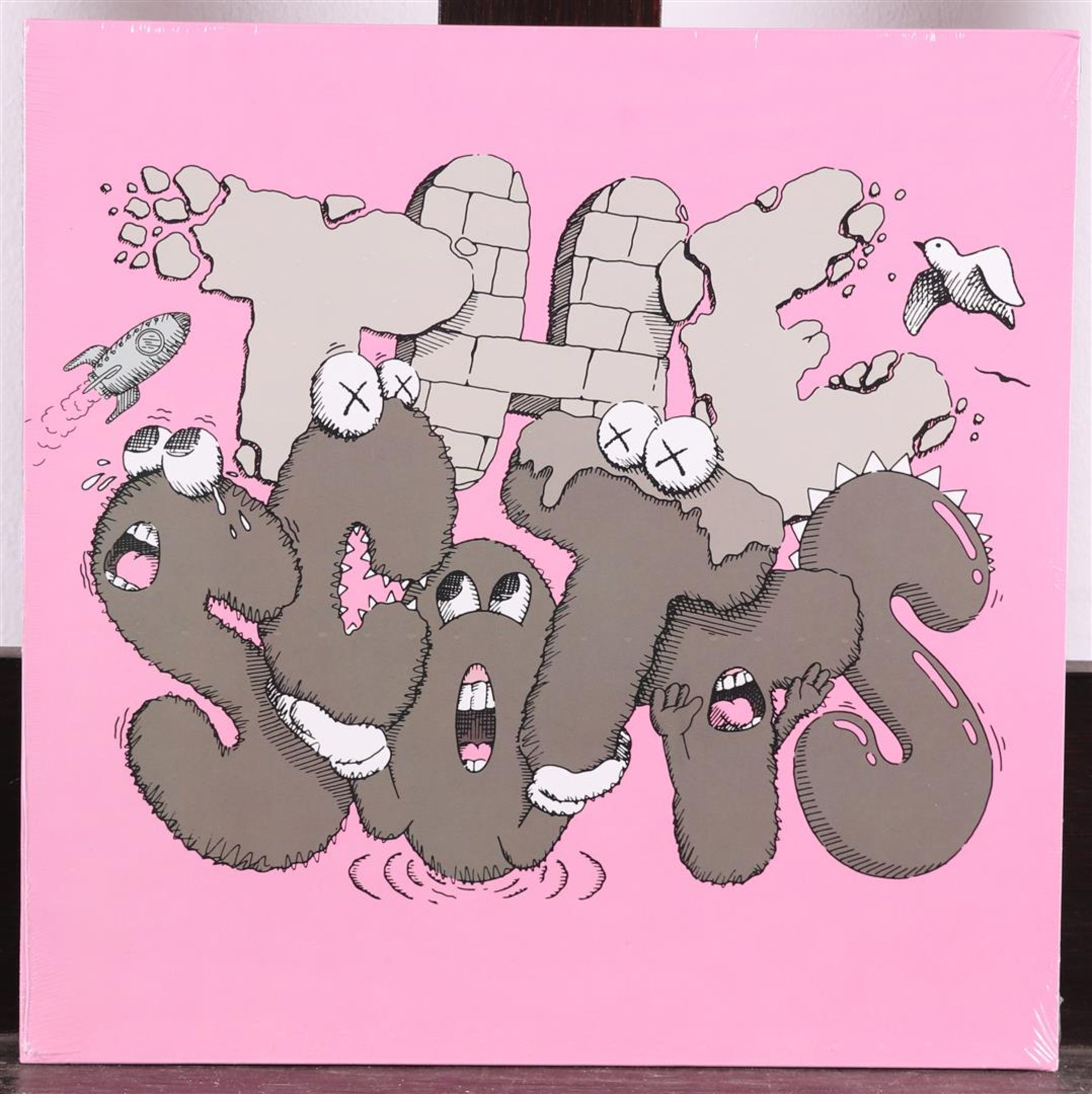 Brian Donnely aka KAWS (b. New Jersey 1974),Aka KAWS, The Scotts, Album, Pink edition,