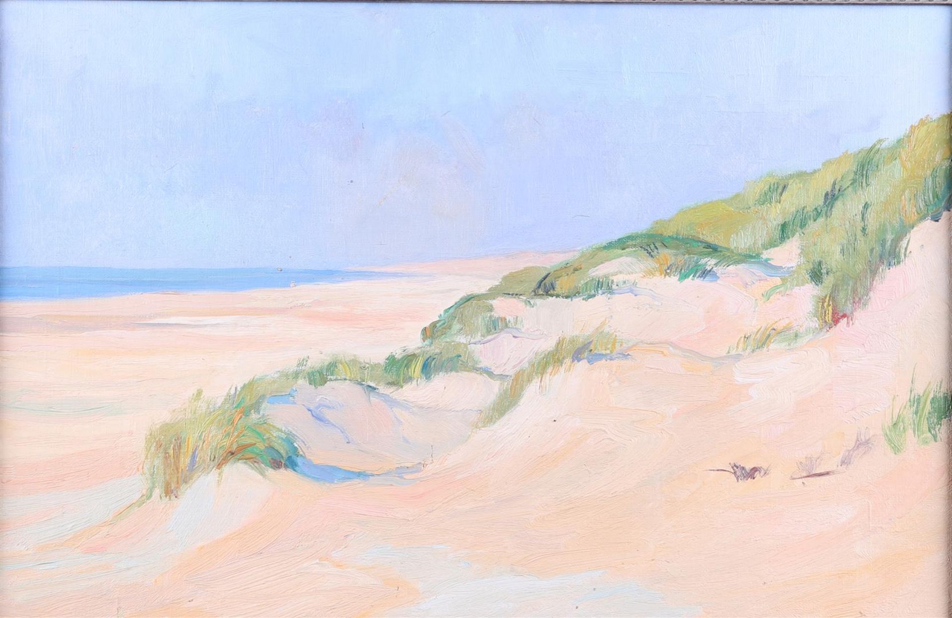 Barend Ferwerda (Amsterdam 1880 - 1958 Heelsum), Beachscape with dune