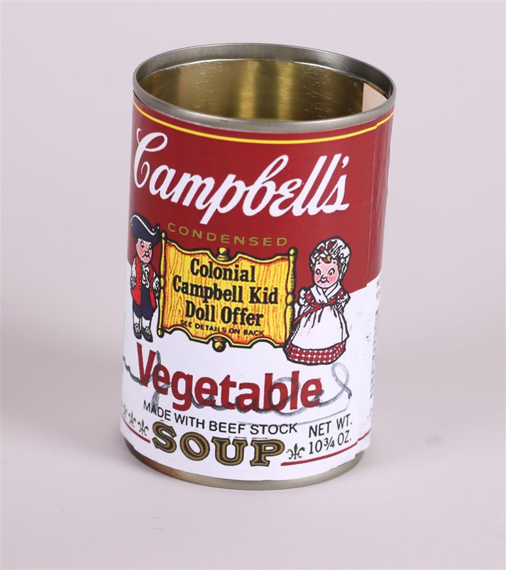 Andy Warhol (Pittsburgh, , 1928 - 1987 New York ), (after), (5x) Campbell's Tomato Soup cans - Image 9 of 9