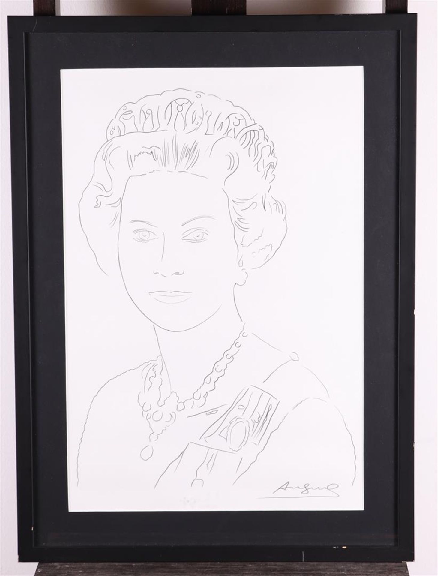 Andy Warhol (Pittsburgh, , 1928 - 1987 New York Presbyterian), (after), Queen Elizabeth II,  - Image 2 of 5