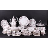 A very large and extensive Royal Albert, "Lavender Rose" service.