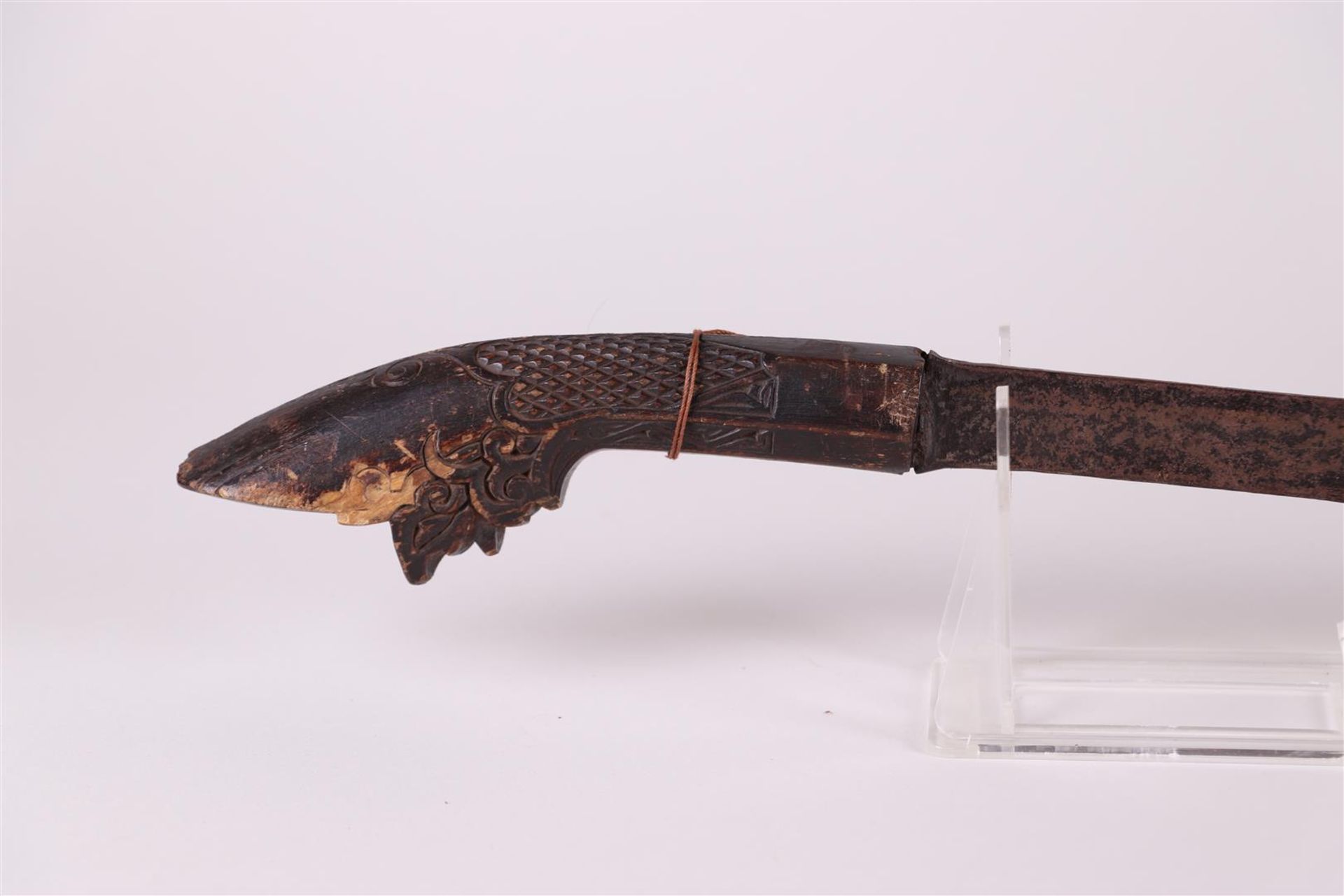 An Indonesian sword, Visayan. ca. 1900 - Bild 2 aus 2