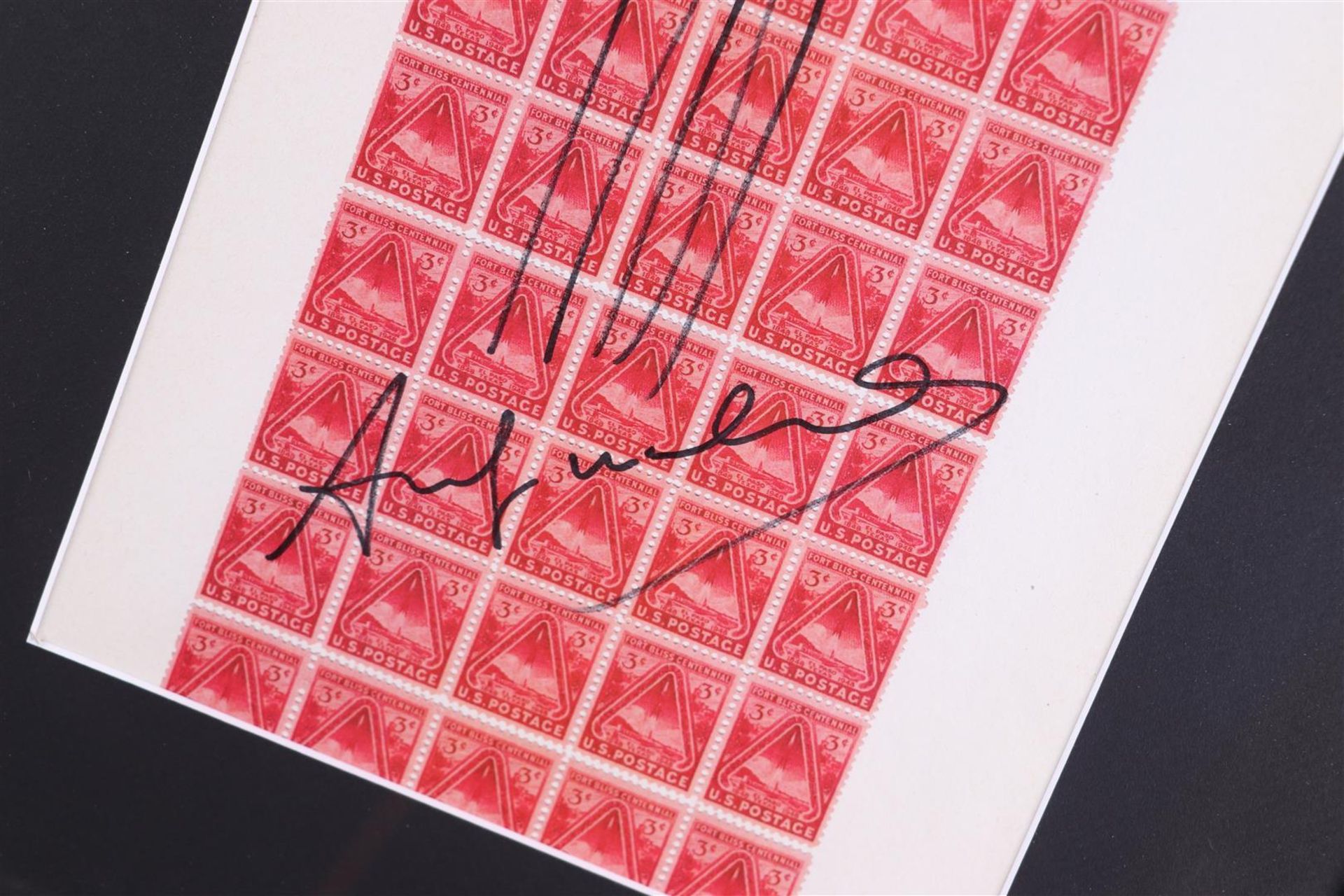 Andy Warhol (Pittsburgh, , 1928 - 1987 New York Presbyterian), (after), 50 U.S. Postage Stamps - Image 3 of 4