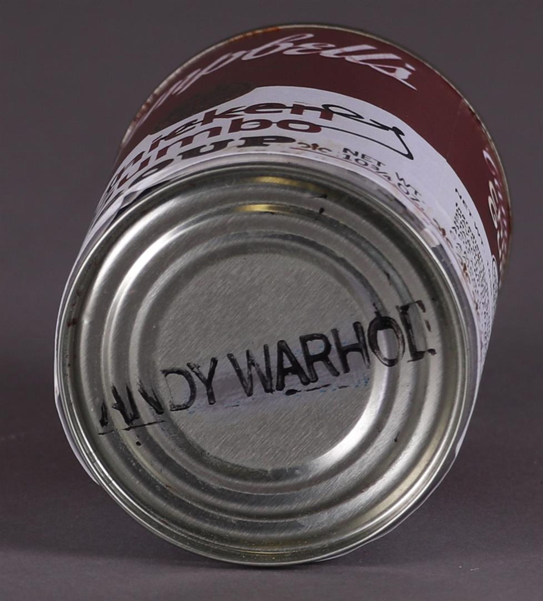 Andy Warhol (Pittsburgh, , 1928 - 1987New York Presbyterian),(after), Campbell's Chicken Soup can - Bild 5 aus 6