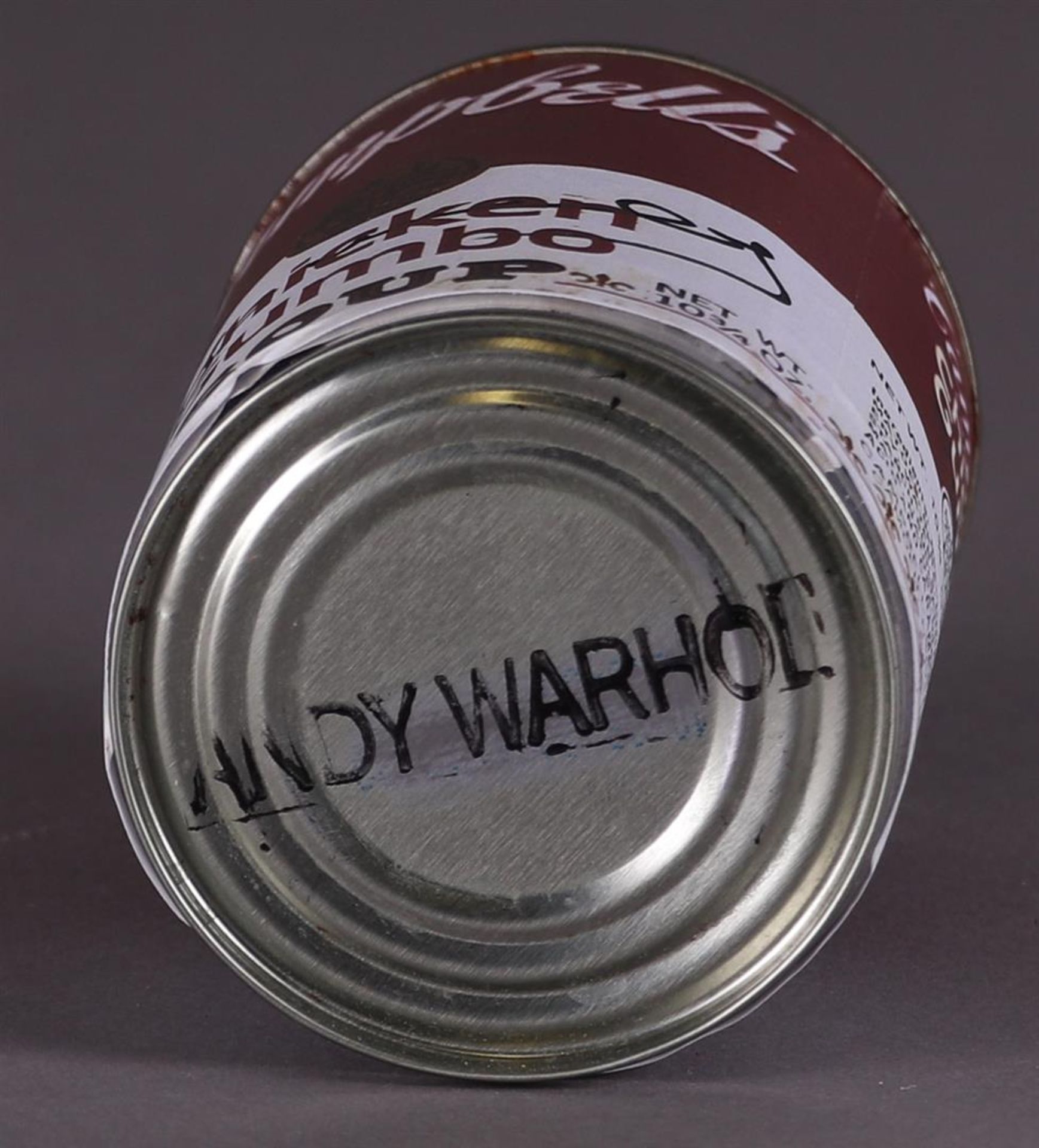 Andy Warhol (Pittsburgh, , 1928 - 1987New York Presbyterian),(after), Campbell's Chicken Soup can - Image 5 of 6