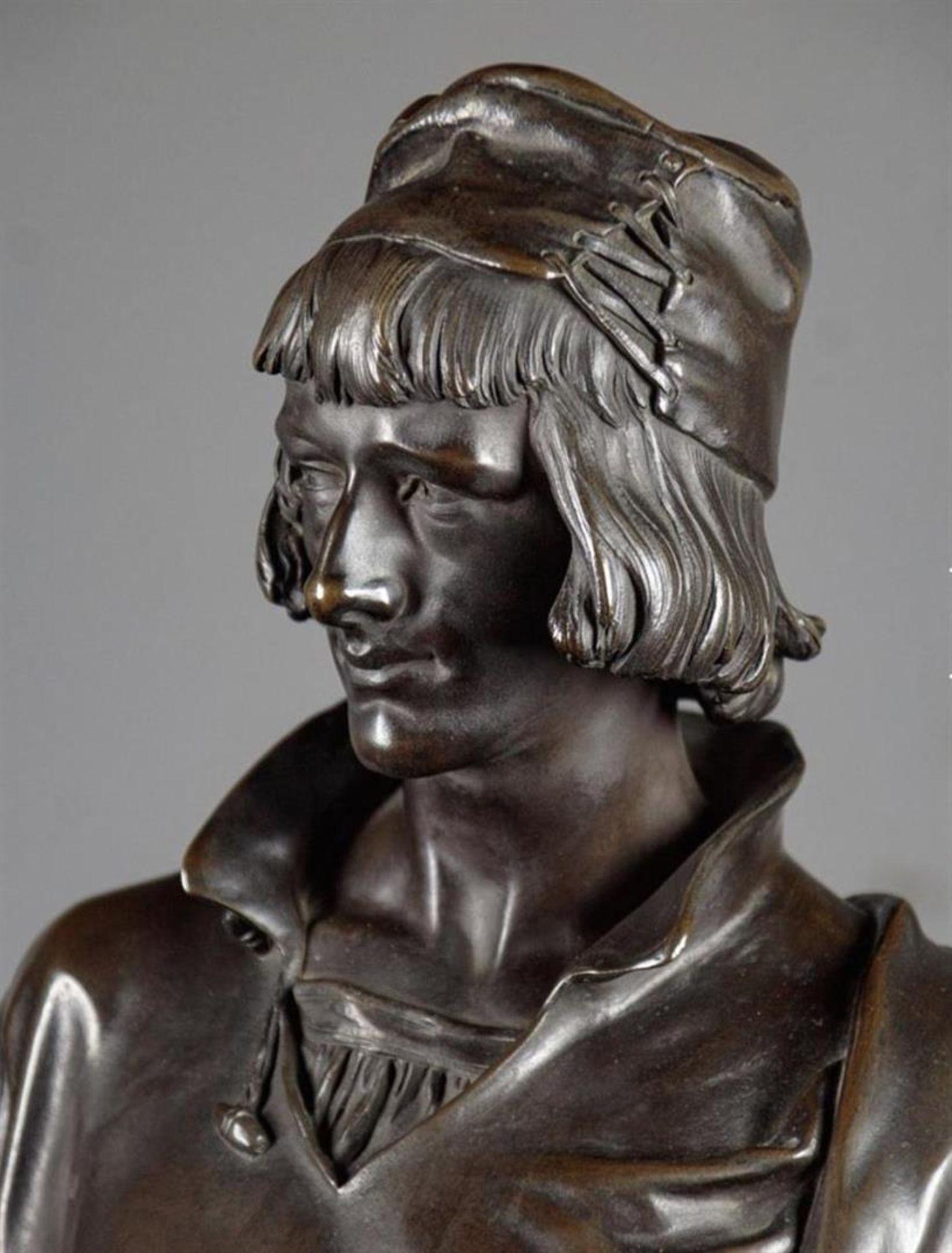Jean François Marie Etcheto (1853 - 1889), A 19th century French bronze sculpture  - Image 4 of 11